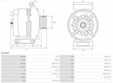 Ģenerators AS-PL A3436S 5