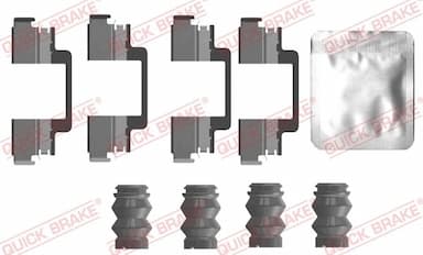 Piederumu komplekts, Disku bremžu uzlikas QUICK BRAKE 109-0121 1