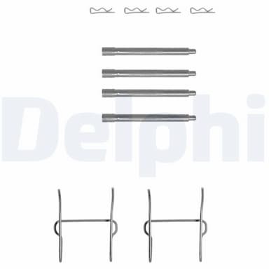 Piederumu komplekts, Disku bremžu uzlikas DELPHI LX0154 1