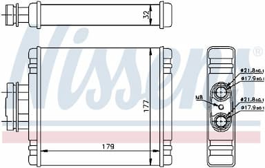 Siltummainis, Salona apsilde NISSENS 73654 6