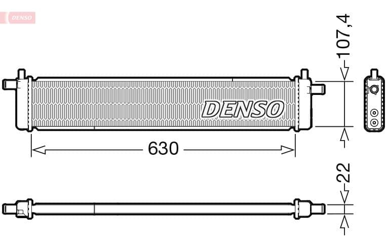 Radiators, Motora dzesēšanas sistēma DENSO DRM51013 1