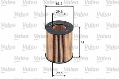 Eļļas filtrs VALEO 586554 1