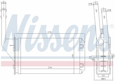 Siltummainis, Salona apsilde NISSENS 71143 6