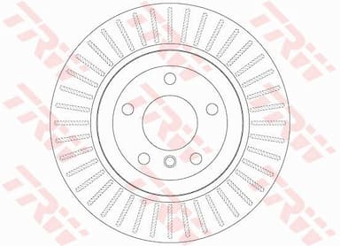 Bremžu diski TRW DF6299 1