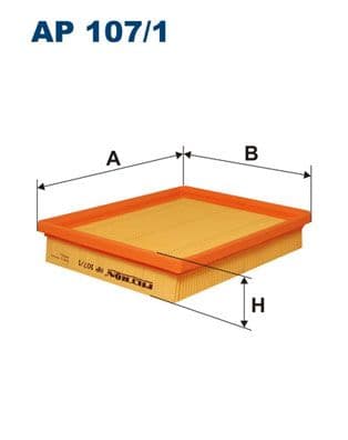 Gaisa filtrs FILTRON AP 107/1 1