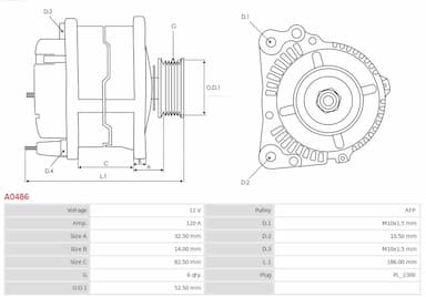 Ģenerators AS-PL A0486 5