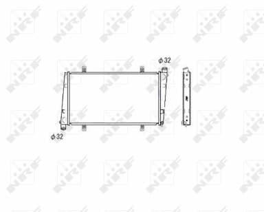 Radiators, Motora dzesēšanas sistēma NRF 53483 2