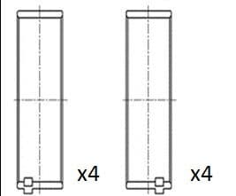 Klaņa gultnis FAI AutoParts BB2053-STD 1