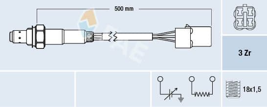 Lambda zonde FAE 77479 1