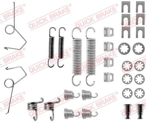 Piederumu komplekts, Bremžu loki QUICK BRAKE 105-0686 1