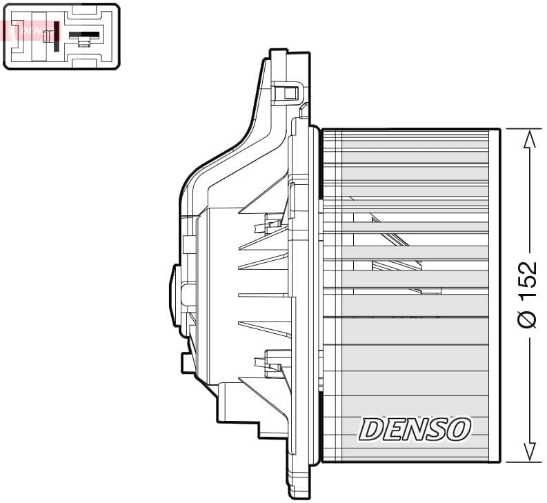 Salona ventilators DENSO DEA41015 1