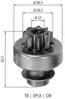 Zobrats, Starteris MAGNETI MARELLI 940113020130 1