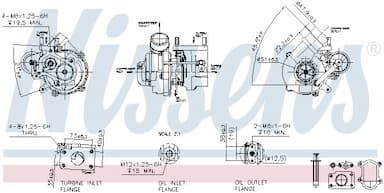 Kompresors, Turbopūte NISSENS 93158 6