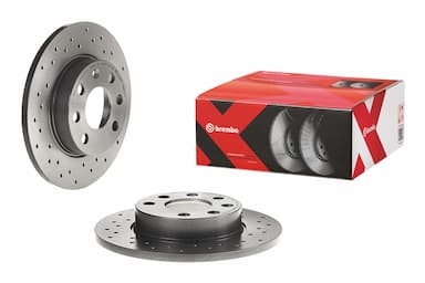 Bremžu diski BREMBO 08.8638.1X 2