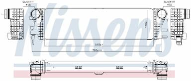 Starpdzesētājs NISSENS 96017 6