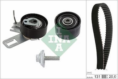 Zobsiksnas komplekts Schaeffler INA 530 0760 10 1