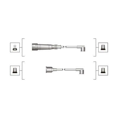 Augstsprieguma vadu komplekts MAGNETI MARELLI 941319170023 1