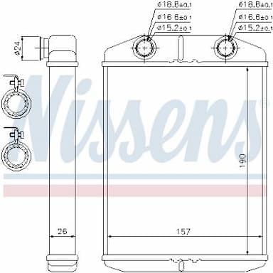 Siltummainis, Salona apsilde NISSENS 76514 6