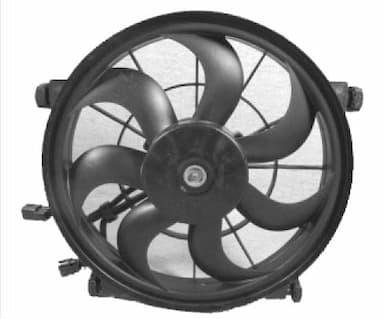 Ventilators, Motora dzesēšanas sistēma NRF 47608 1