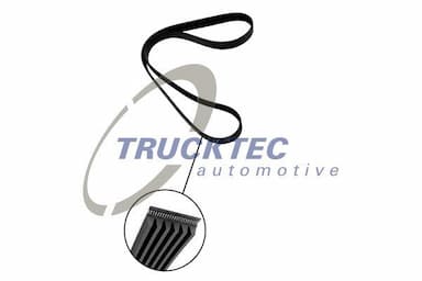 Ķīļrievu siksna TRUCKTEC AUTOMOTIVE 07.19.247 1