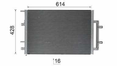 Radiators, Motora dzesēšanas sistēma MAHLE CR 868 000P 12