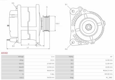 Ģenerators AS-PL A0182 5