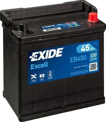 Startera akumulatoru baterija EXIDE EB450 1