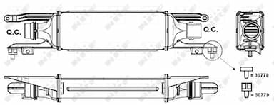 Starpdzesētājs NRF 30779 5