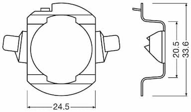 Spuldzes patrona ams-OSRAM 64210DA06 3