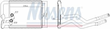 Siltummainis, Salona apsilde NISSENS 707070 6