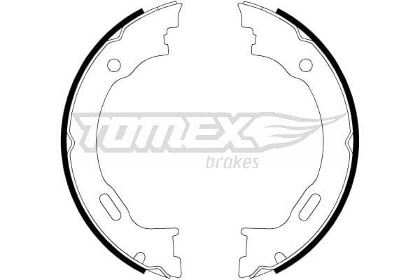 Bremžu loku komplekts TOMEX Brakes TX 22-27 1