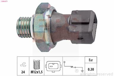 Eļļas spiediena devējs EPS 1.800.071 1