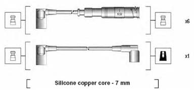 Augstsprieguma vadu komplekts MAGNETI MARELLI 941115110655 1