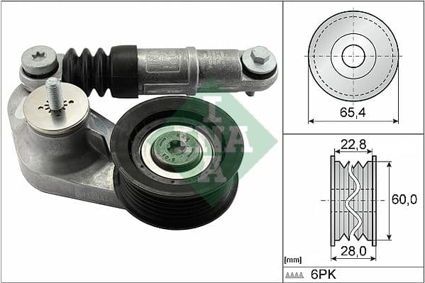 Siksnas spriegotājs, Ķīļsiksna Schaeffler INA 534 0595 10 1