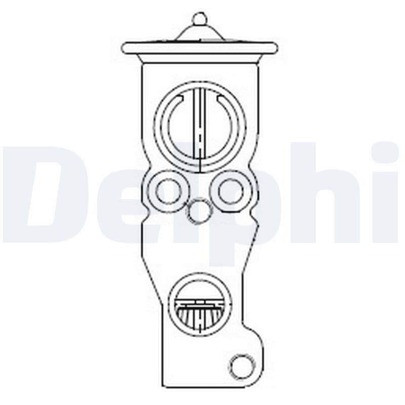 Izplešanās vārsts, Gaisa kond. sistēma DELPHI CB1018V 1