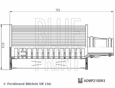 Eļļas filtrs BLUE PRINT ADBP210093 3