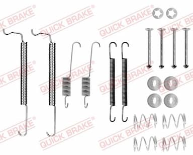 Piederumu komplekts, Bremžu loki QUICK BRAKE 105-0629 1