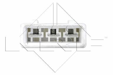 Ventilators, Motora dzesēšanas sistēma NRF 47414 3