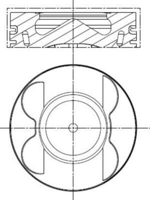 Virzulis MAHLE 001 PI 00178 000 1