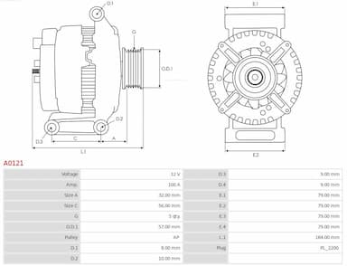 Ģenerators AS-PL A0121 5