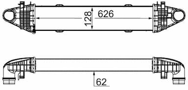 Starpdzesētājs MAHLE CI 356 000S 1