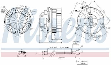 Salona ventilators NISSENS 87153 6