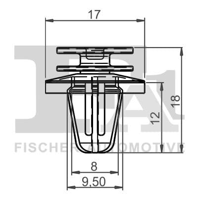 Moldings/aizsarguzlika FA1 14-40018.5 1