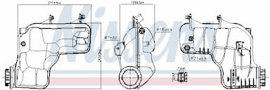 Kompensācijas tvertne, Dzesēšanas šķidrums NISSENS 996166 6