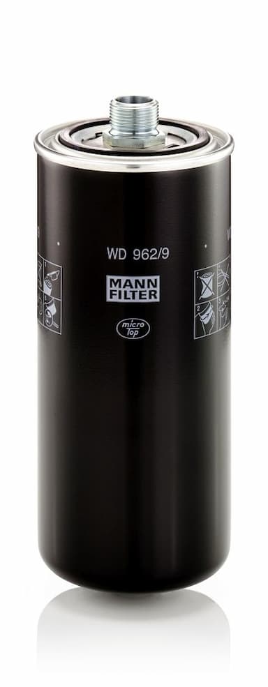 Eļļas filtrs MANN-FILTER WD 962/9 1