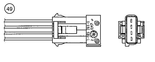 Lambda zonde NTK 0298 1