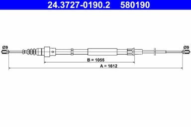 Trose, Stāvbremžu sistēma ATE 24.3727-0190.2 1