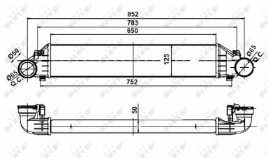 Starpdzesētājs NRF 30161A 5