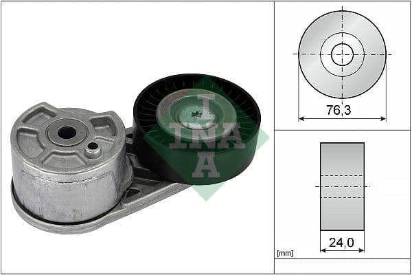 Siksnas spriegotājs, Ķīļsiksna Schaeffler INA 534 0725 10 1