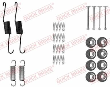 Piederumu komplekts, Bremžu loki QUICK BRAKE 105-0031 1